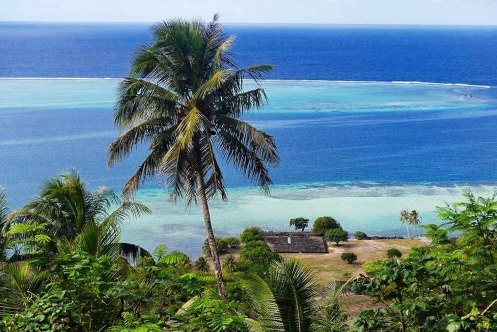 Duplex En Bord De Mer Fare Tahitea Pension Taputapuapea Eksteriør bilde